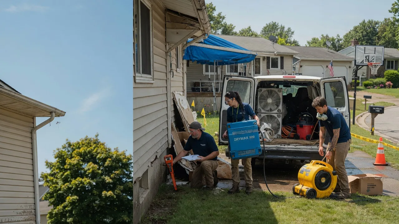Ceiling Leak Cleanup in Bruce, WI near me